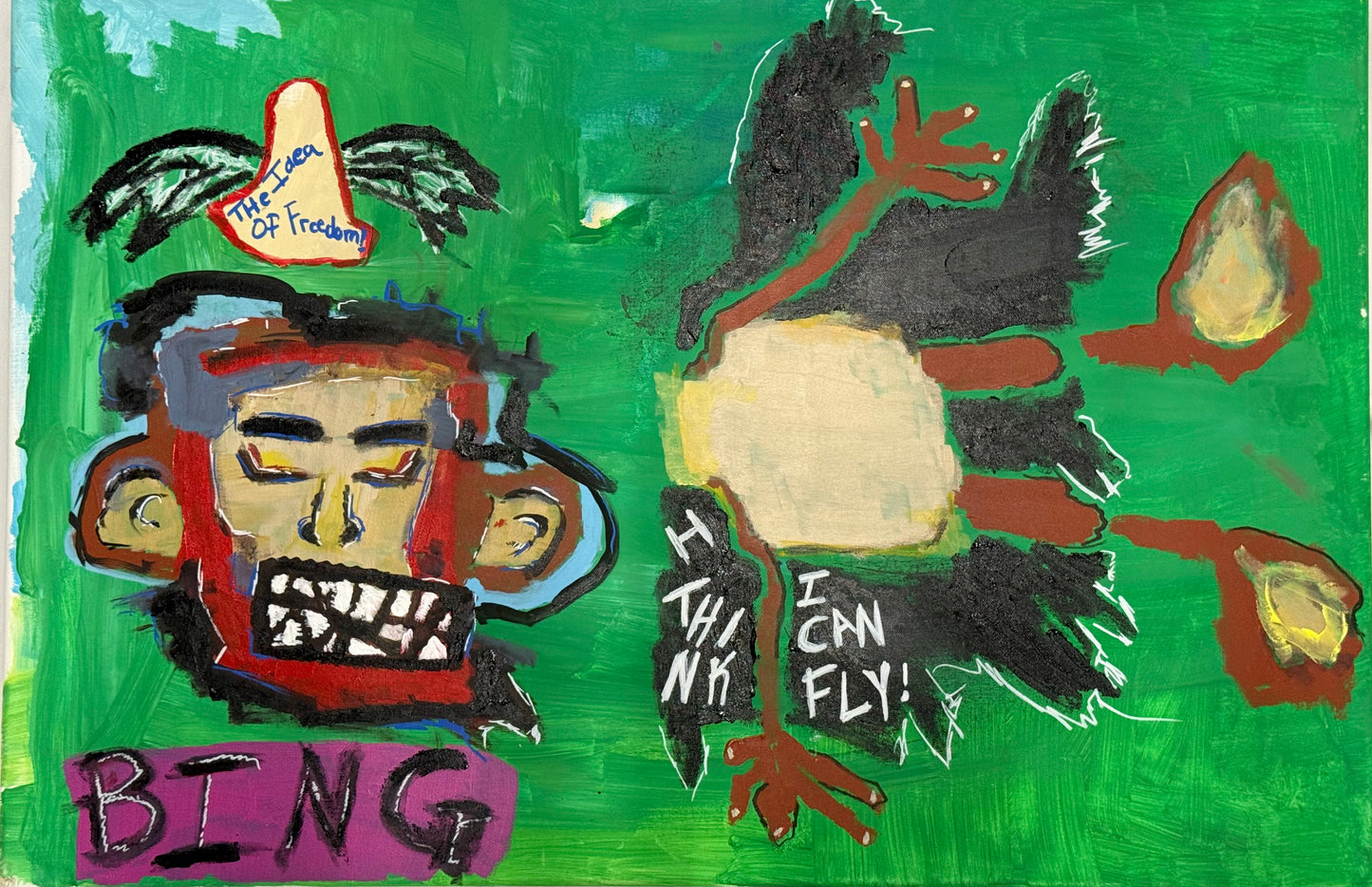 #13 - MonStar 18X24” Acrylic