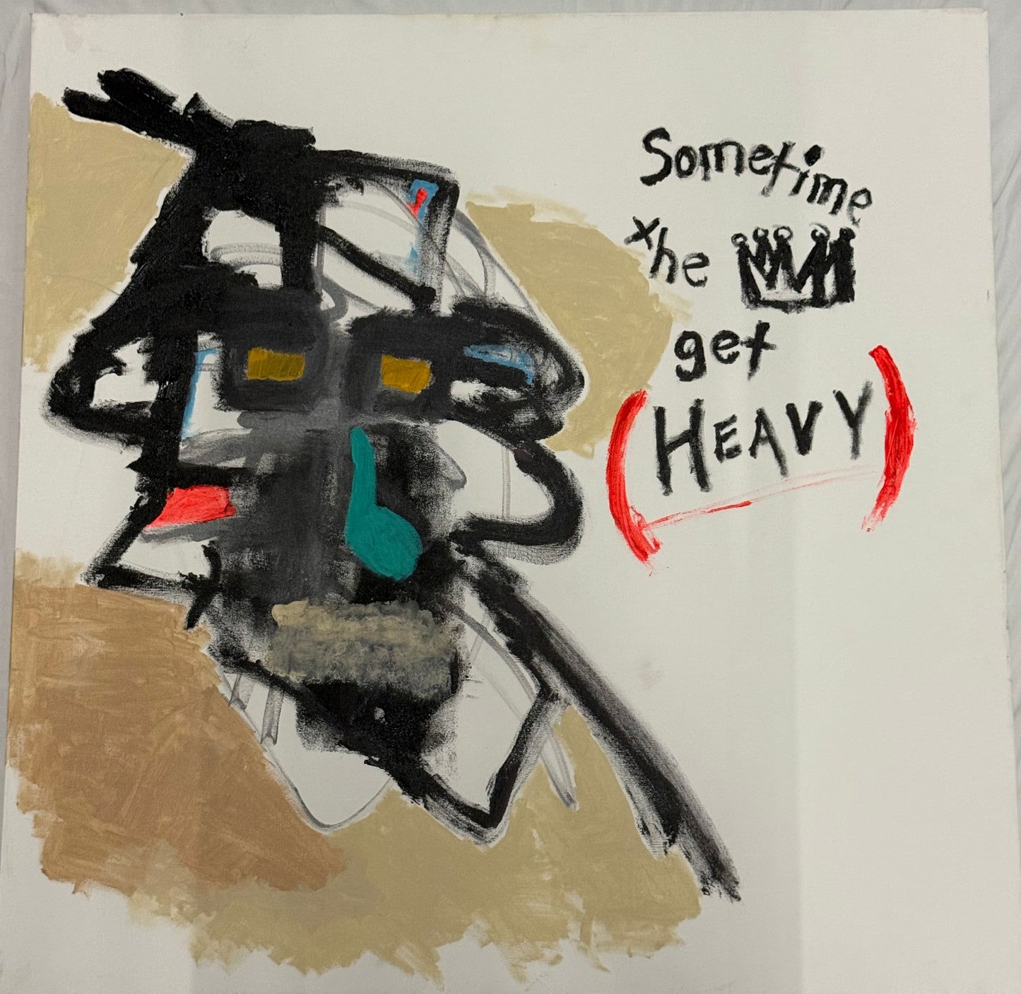 #18 - So Strong But So Weak "36X36” Acrylic