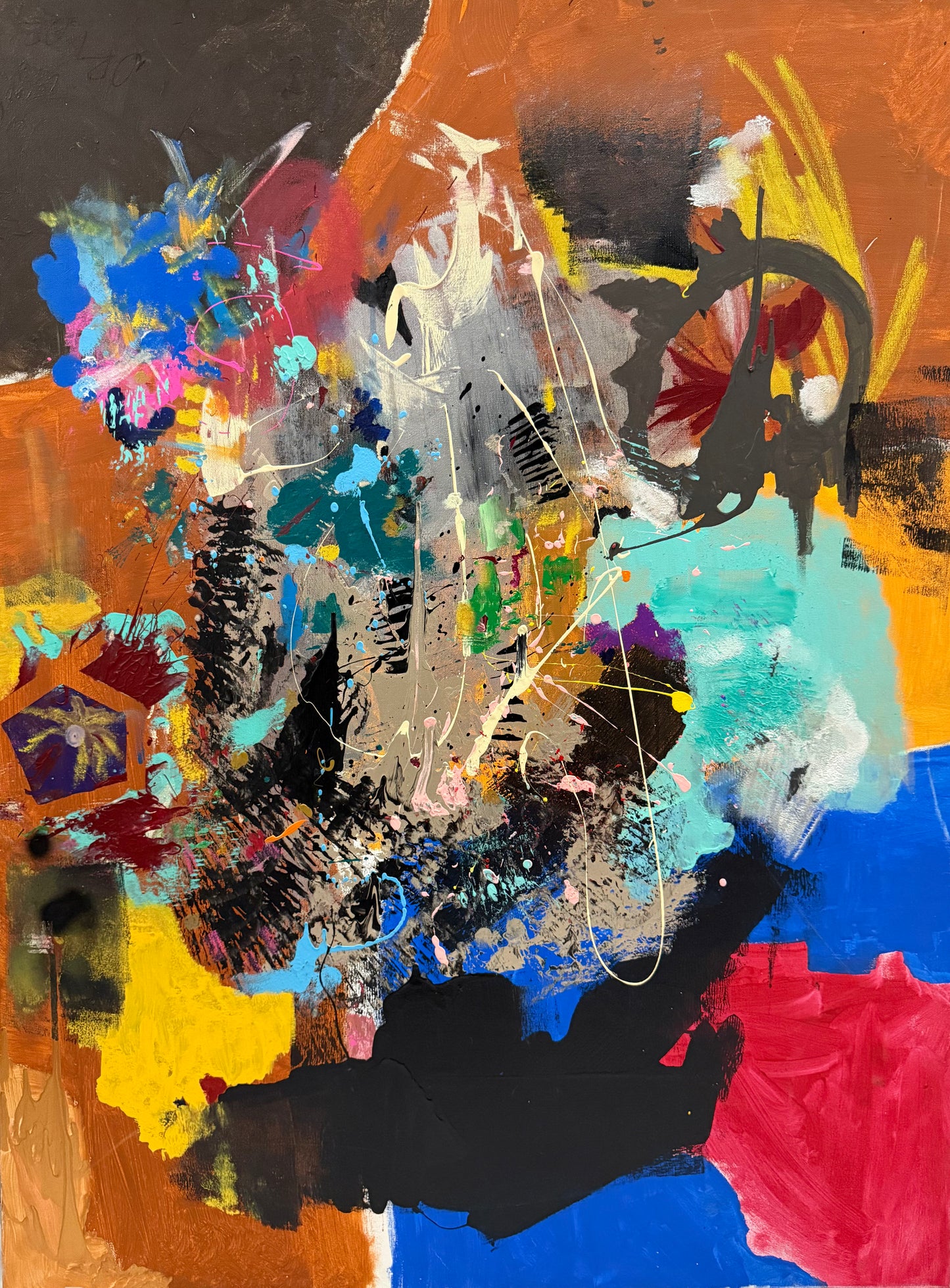 #11 - Untitled Like Me "36X48” Acrylic
