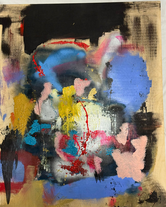 Unfiltered Feelings About Y'all 24x30" Oil Acrylic