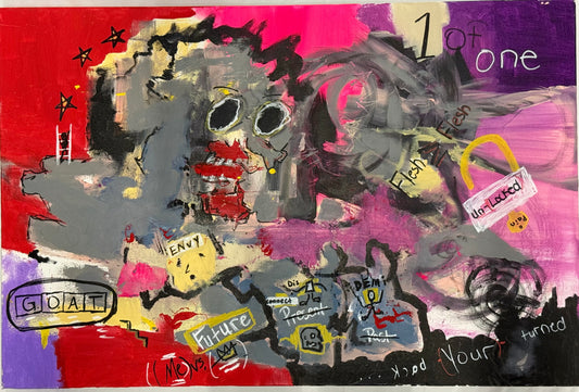 Can't Stop A Star From Shinning 24X30” Acrylic
