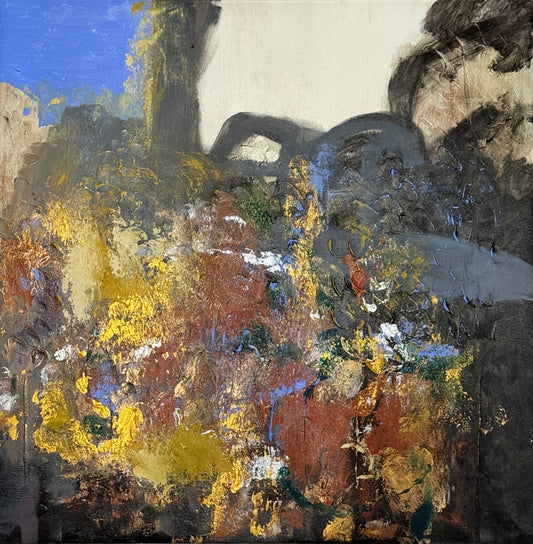 Untitled Blue "36X36” Acrylic