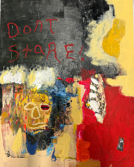 I'm Alright "18X24” Acrylic