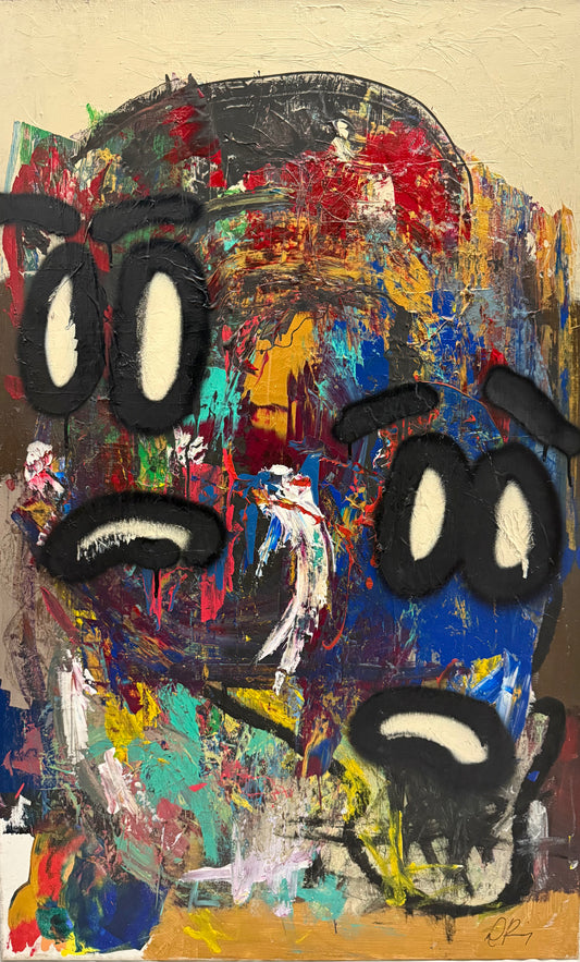Face Off 36X48” Acrylic