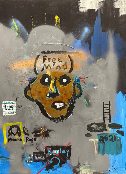 Untitled Escape "36X48” Acrylic