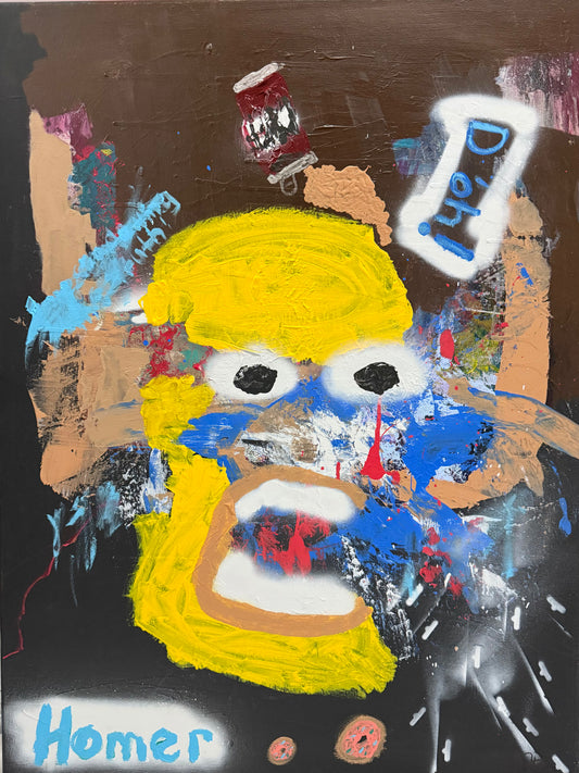 The Simpsons Predicted It All "36X48” Acrylic