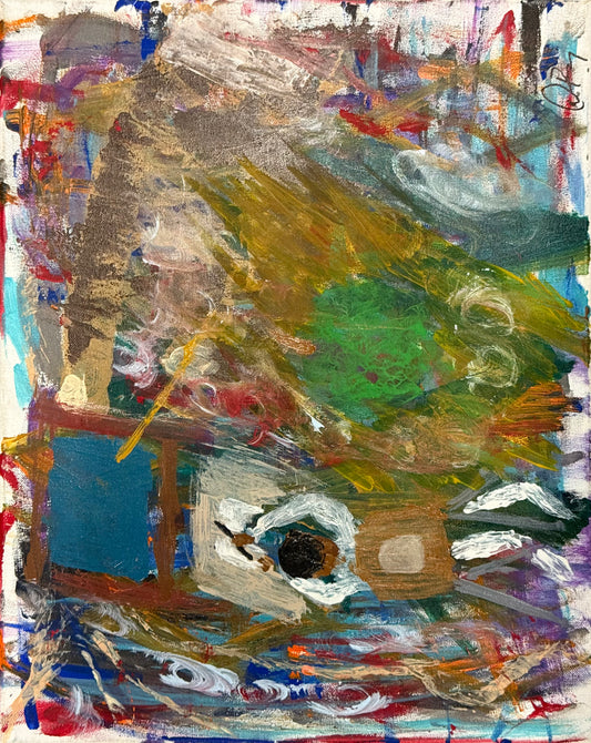 Self Taught "16X20” Acrylic