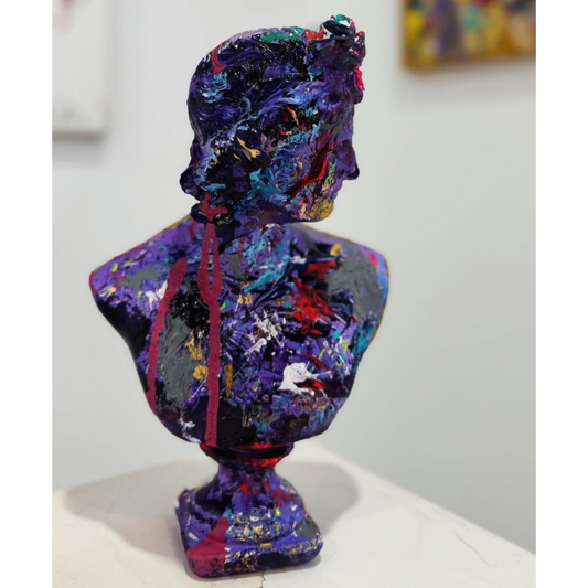 Purple rain Bust